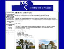 Tablet Screenshot of msrestroomservices.com